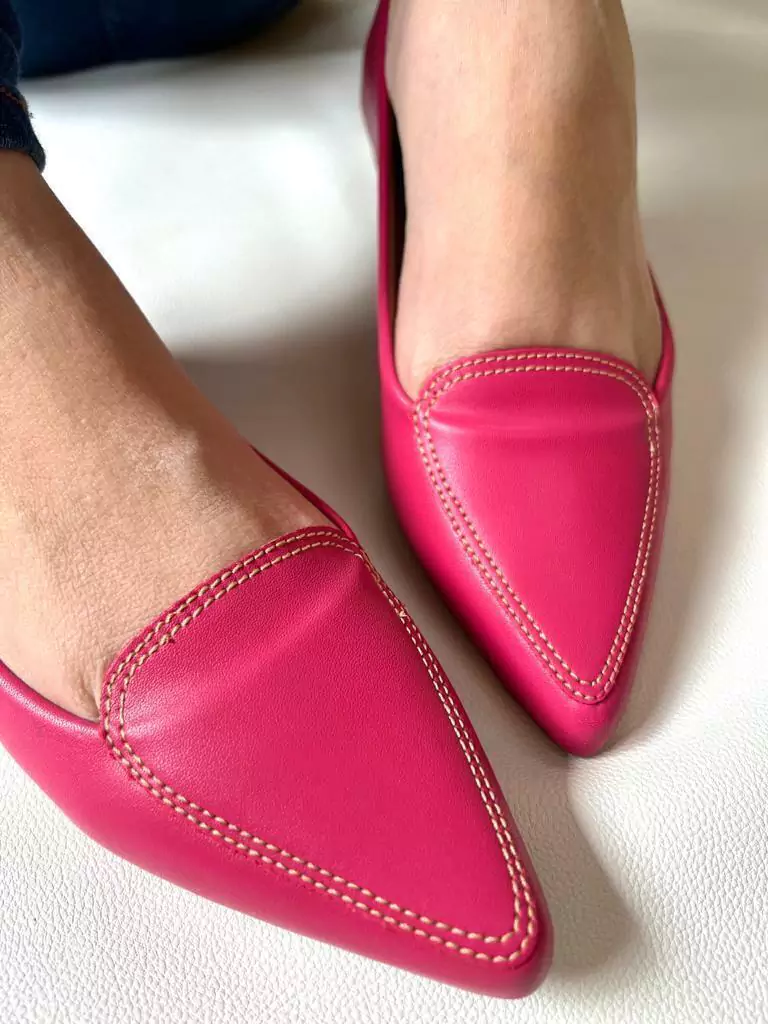 Sapatilha classica rosa feminina