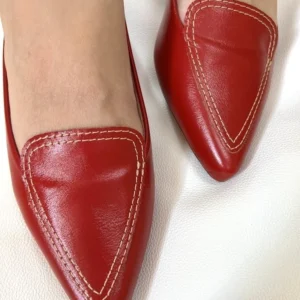 Sapatilha classica vermelha feminina