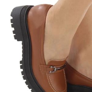 Mocassim Feminino Tratorado Caramelo