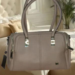 Bolsa feminina caqui Analu (28 cm)