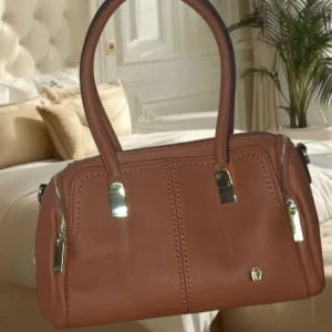 Bolsa feminina caramelo Analu (28 cm)