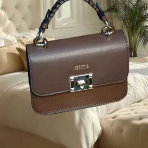 Bolsa feminina pequena marron-cafe Veryrio (21 cm)