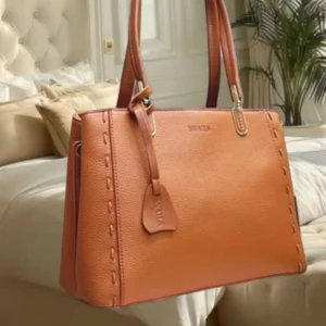 Bolsa feminina social caramelo (31 cm)