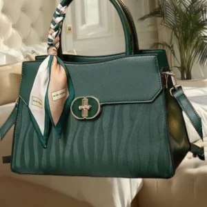 Bolsa feminina Luiza verde (31 cm)
